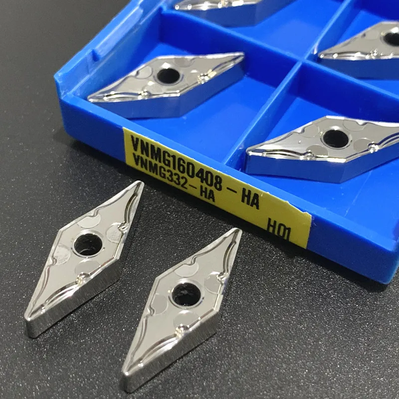 VNMG160402 VNMG160404 VNMG160408 HA H01 Aluminum External turning tool lathe tool Turning insert CNC high quality Cutting Tools