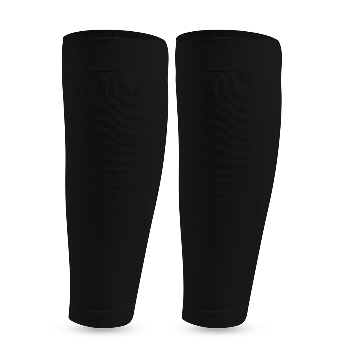 2 piece 1 Pair Sports Calf Support Sleeves Leg Footless Socks Splintscalf compression Sleeves Leg Calf Knee Pad Running Cycling