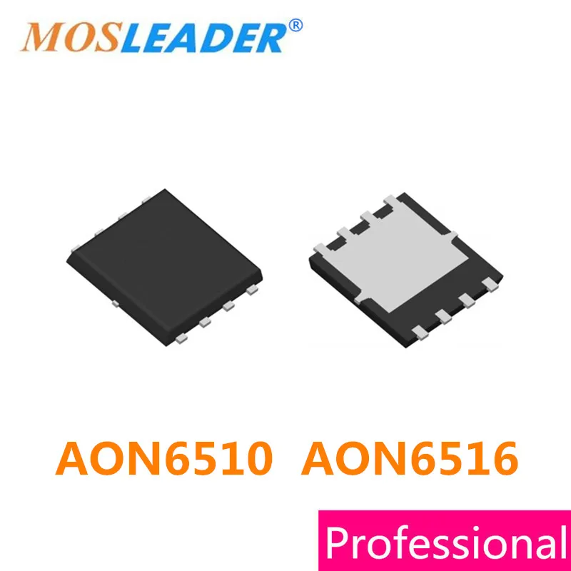 

Mosleader AON6510 AON6516 DFN5X6 100PCS QFN8 N-Channel 30V High quality Mosfets