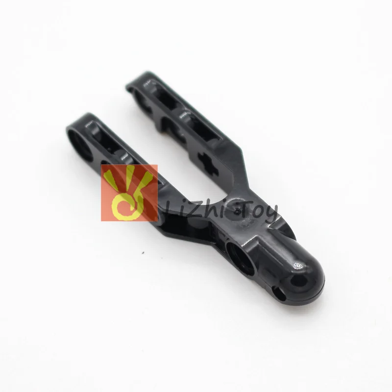 Technology Parts 57515 Steering Arm 6x2 with Tow Ball Socket Rounded Bricks Building Blocks Parts Accessories Compatible Toy