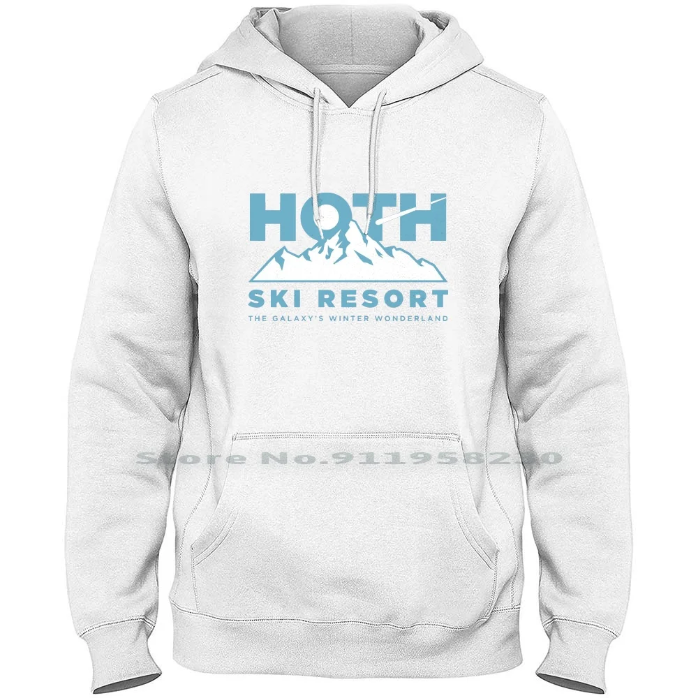 Hoth Ski Resort-Sudadera con capucha para hombre y mujer, suéter de talla grande 6XL, ropa de algodón, oferta Popular