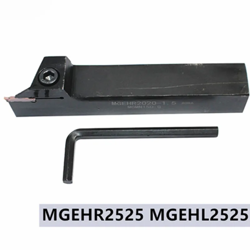 MGEHR2525 MGEHR2525 1.5 2 2.5 3 4  5 6 8 Machine Accessories External Tool Holder 3232-3 3232-4 CNC Slot Cutting Turn Tool Holde