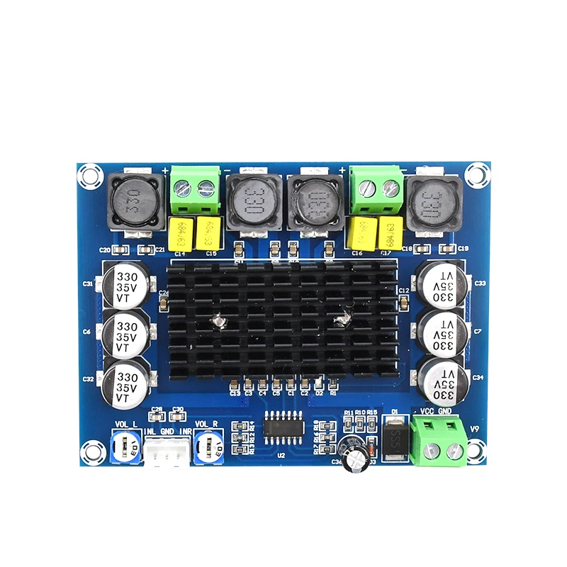 HIFIDIY لايف TPA3116D2 ثنائي قناة ستيريو عالية الطاقة الرقمية الصوت مكبر كهربائي مجلس 120W * 2 إلى رئيس XH-M543