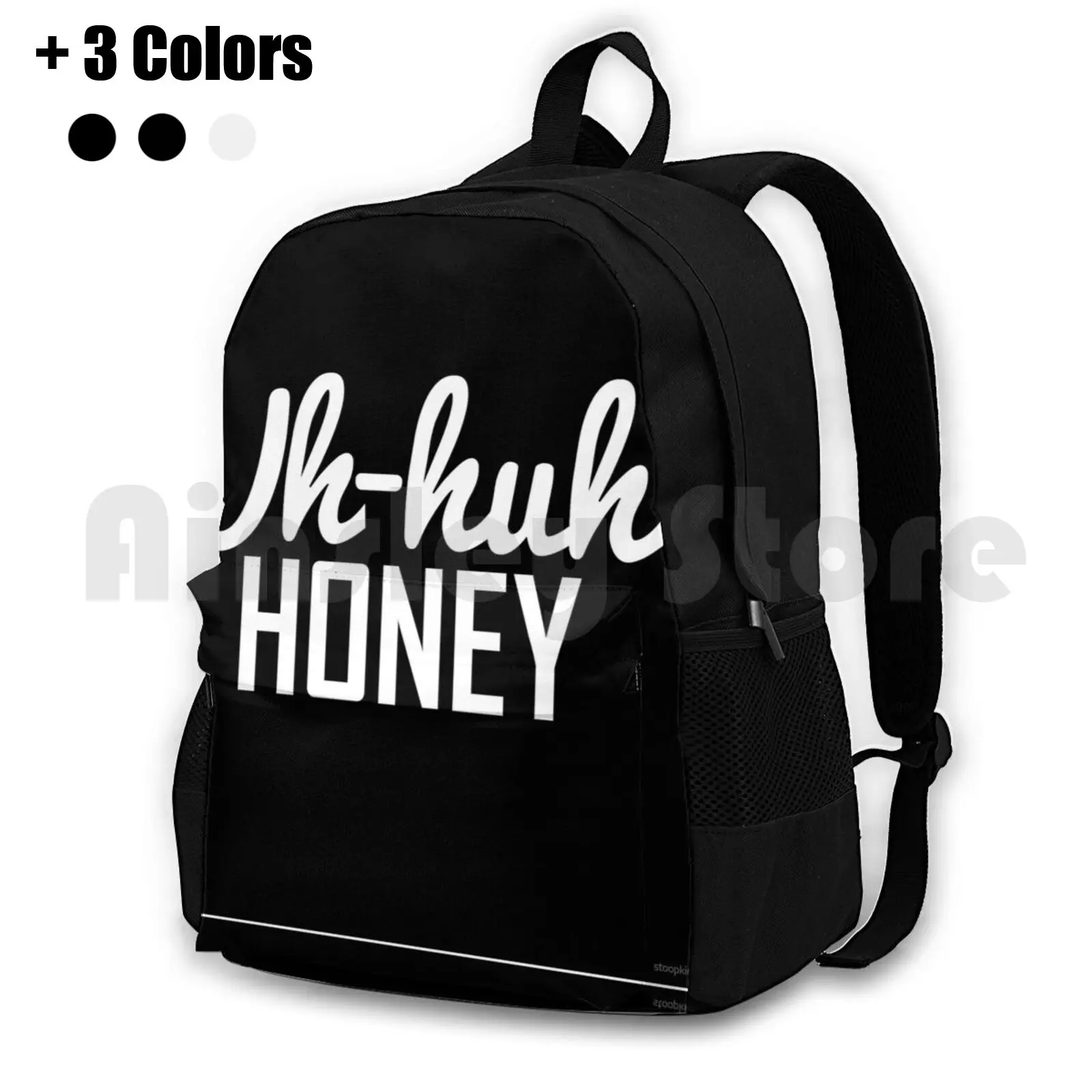 Uh Huh Honey 2 Outdoor Hiking Backpack Waterproof Camping Travel Kanye West Kanye Music Hip Hop Rap Bound 2 Cute