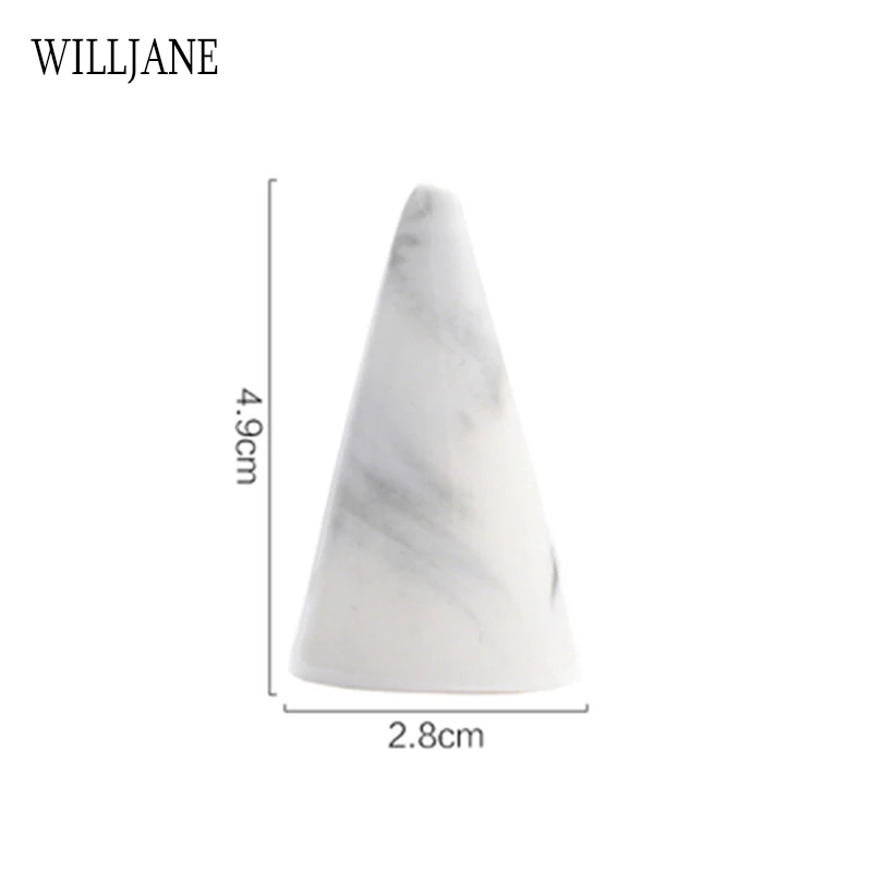 Solid Jewelry Ring Display Stand Solid Finger Shape Ring Photography Presentation Holder Exhibition Storage Rack Wood Acrylic