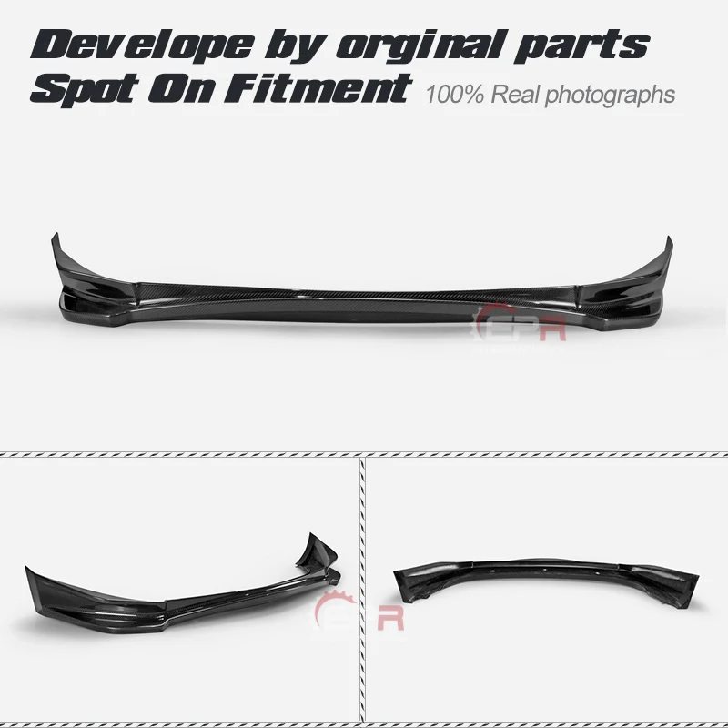 Carbon Front Lip Trim For Nissan 370Z Z34 2009-2012 Zenki Early Model Mines Carbon Fiber Front Lip(Pre-facelift) For 370Z