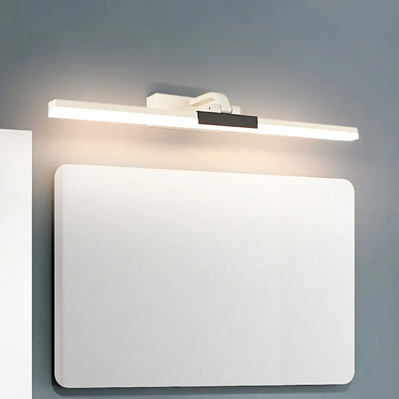 

Nordic Strip Wall Lamp LED Mirror Front Lamp Bathroom Bathroom Wall Lamp Dressing Table Vanity Cabinet Decorative Light Fixtures