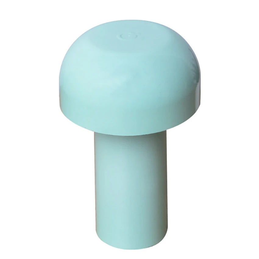 Luz nocturna con carga USB, lámpara con forma de Seta, Control táctil, atenuación continua, decoración del hogar y dormitorio, nuevo diseño