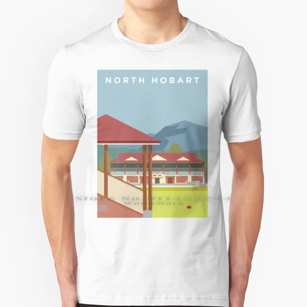 North Hobart T Shirt Cotton 6XL North Hobart Tasmania Footy Places Aussie Rules Football Mike Hugo