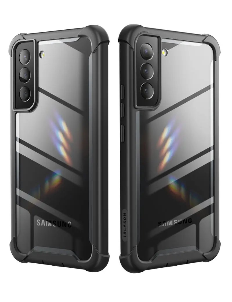 For Samsung Galaxy S22 Case 6.1inch (2022 Release) I-BLASON Ares Full-Body Rugged Bumper Cover WITHOUT Built-in Screen Protector