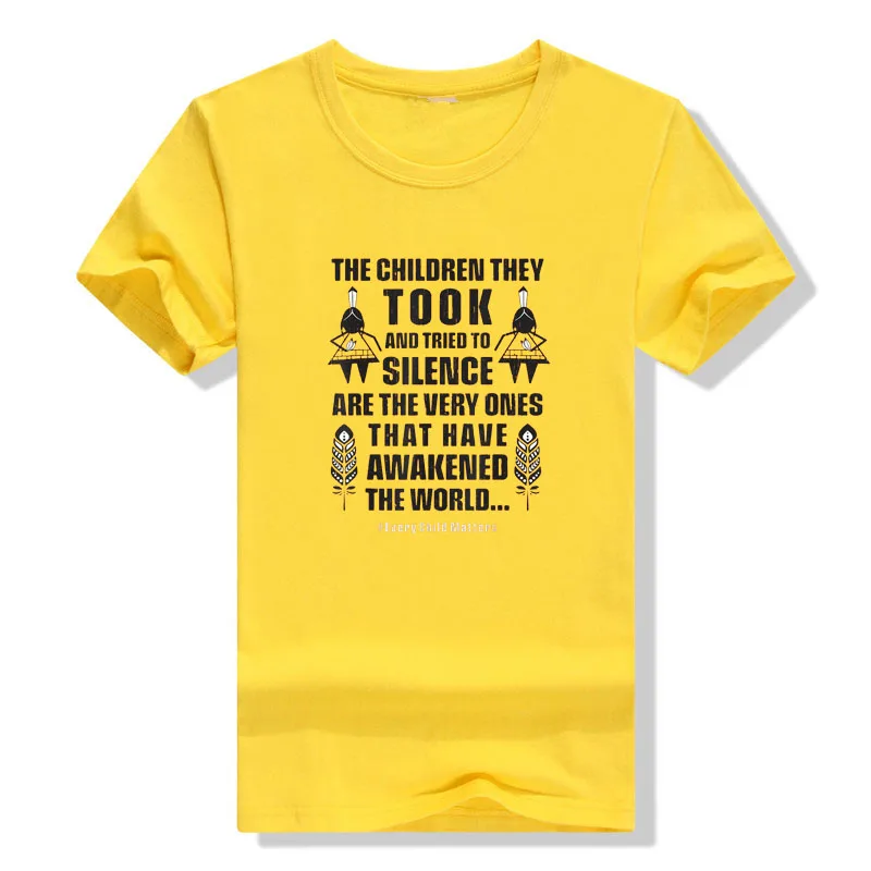 Every Child Matters - The Children They Took Have Awakened T-Shirt Graphic Tee Shirts Tops