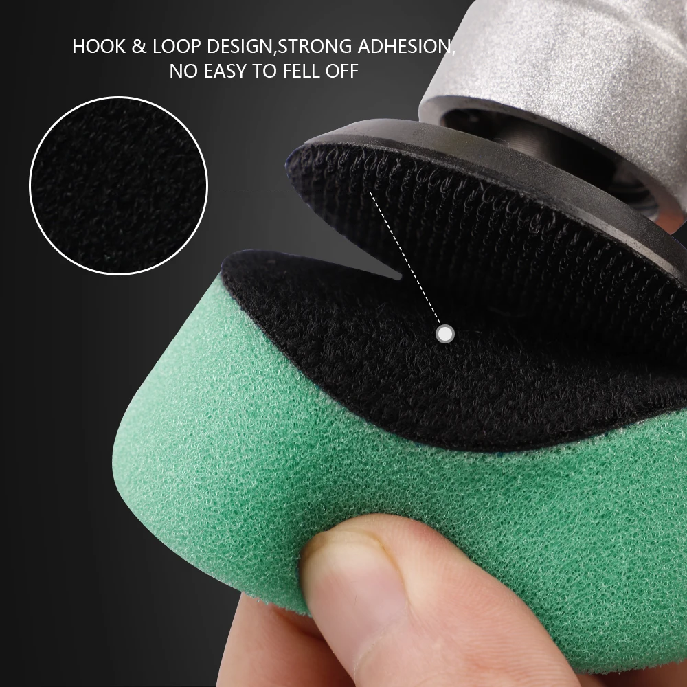 SPTA-Mini Cordless Polishing Pad Kit, Ferramenta de Limpeza, Esponja, Lustro, Máquina, 12V, 1.5 \