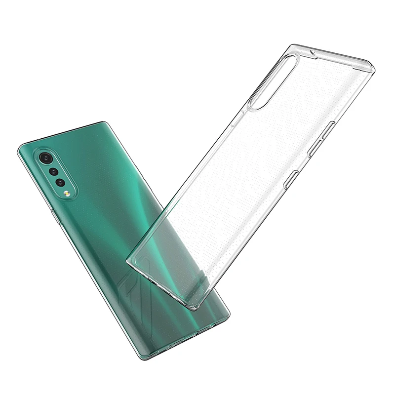 Transparent TPU Cover Fundas Coque for LG Velvet G9 ThinQ 4G 5G LGVelvet Soft Clear Ultrathin Silicone Cases Luxury High Quality