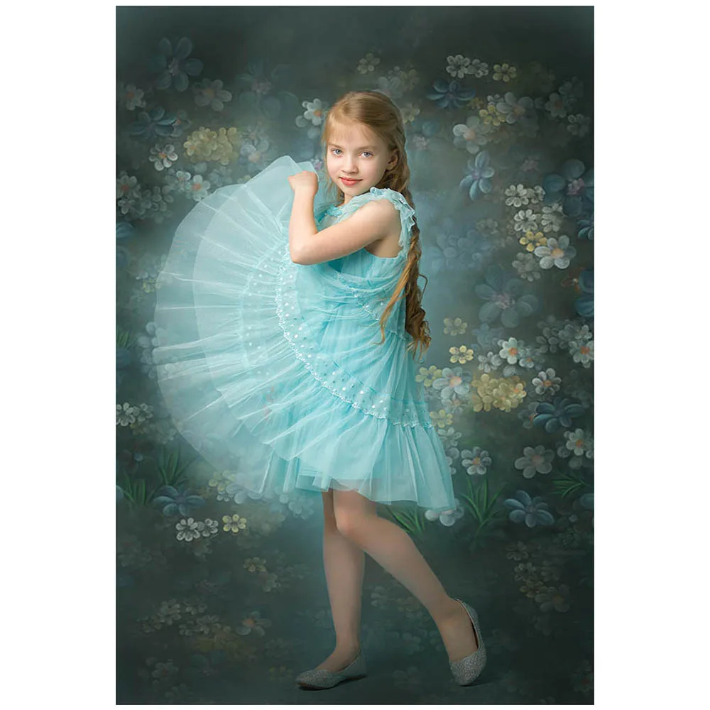 Mocsicka الأزرق الأزهار مجردة صورة خلفية الزهور الملمس الرجعية الوليد خلفيات للتصوير الفوتوغرافي عيد ميلاد صورة تبادل لاطلاق النار