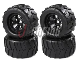 Ispessita e allargato set di pneumatici per 1/5 ROVAN ROFUN BM5 FG Monster truck RC 220*120 millimetri