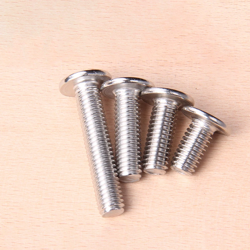 100Pcs Laptop 304 Rvs Schroef Computer Cover Case Shell Schroeven Platte Kop Schroef Diameter 2.5Mm