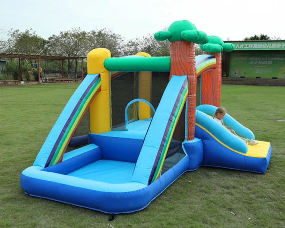 

Yard Puncture Proof Party Nylon Residential Inflatable Bouncer Jump Bounce House Jumper Bouncy Castle Slide Combo With Blower