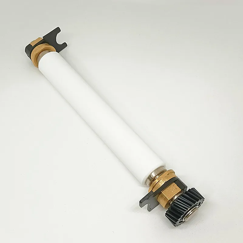 new barcode printer accessories ZT200 ZT210 rubber shaft ZT230 rubber roller copper sleeve brand