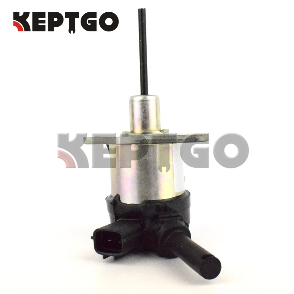 Fuel shut off solenoid For Kubota V2003 V2203 V2403 D1503 D1703 1A021-60017 1A021-60015 1A021-60016 image 2