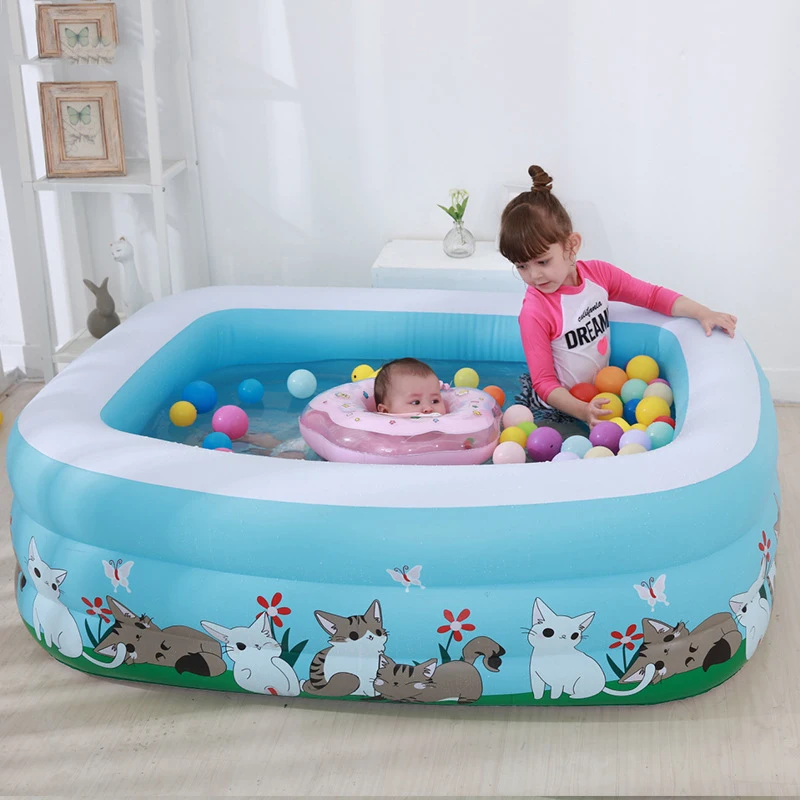 Inflatable Baby Swimming Pool Piscina Portable Outdoor Children Basin Bathtub Kids Pool Baby Swimming Pool Water Tub