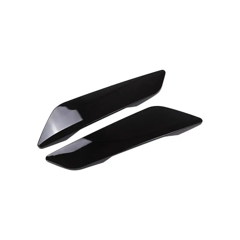 لمعان الأسود الحاجز الجانب منفذ تنفيس الهواء غطاء الكسوة لسيارات BMW 5 Series G30 2017-2020 ملصق مزخرفة ملحقات السيارة    #4