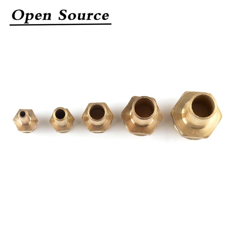 Hose Barb Tail 4~25MM Brass Pipe Fitting 1/8\