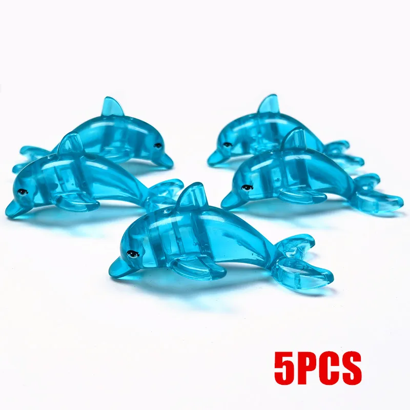 Compatible Mini Animals Building Blocks for Children MOC Turtles Bird Dolphin Fish Model Building Blocks Bricks Kids DIY Toys