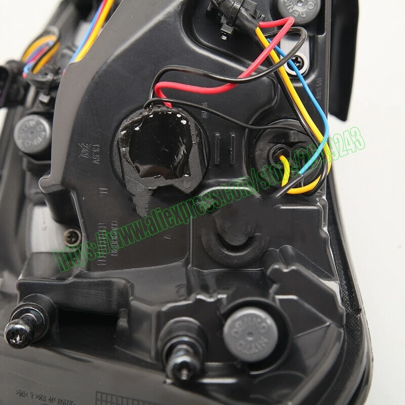 اكسسوارات السيارات ل جيب كومباس 2017 2018 2019 اليمين الخارجي لمبة خلفية الذيل ضوء الفرامل الضوء الخلفي مجموعة الضوء الخلفي #4