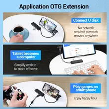 USB 3.0 hub with 4 ports and Micro USB charging #4