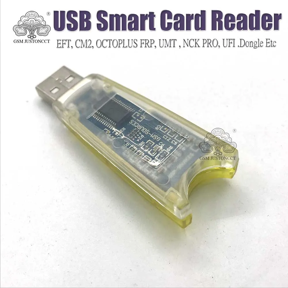 Original New High speed Smart Card EFT, CM2, OCTOPLUS FRP, UMT , NCK PRO, Card Reader Dongle