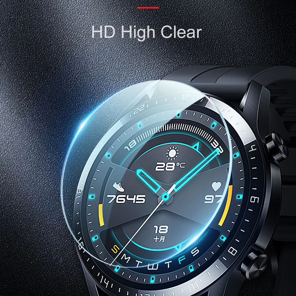 9H Kính Cường Lực Cho Huawei Honor Magic Đồng Hồ 2 46Mm Màng Bảo Vệ Bảo Vệ Màn Hình Trong Cho Huawei Watch GT GT 2e 46Mm GT 2 Pro