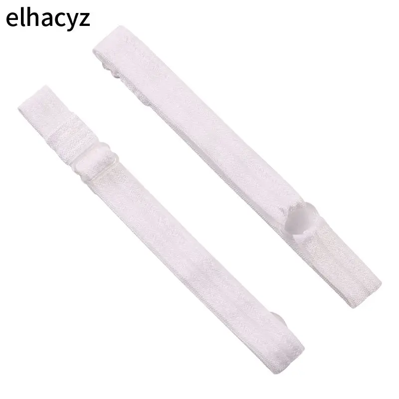 10 Teile/los Neue Candy Farben Stirnbänder FOE Band Haar Gummiband Einstellbare Haarband mit Kunststoff Ring Mädchen DIY Haar Zubehör – Detail 12