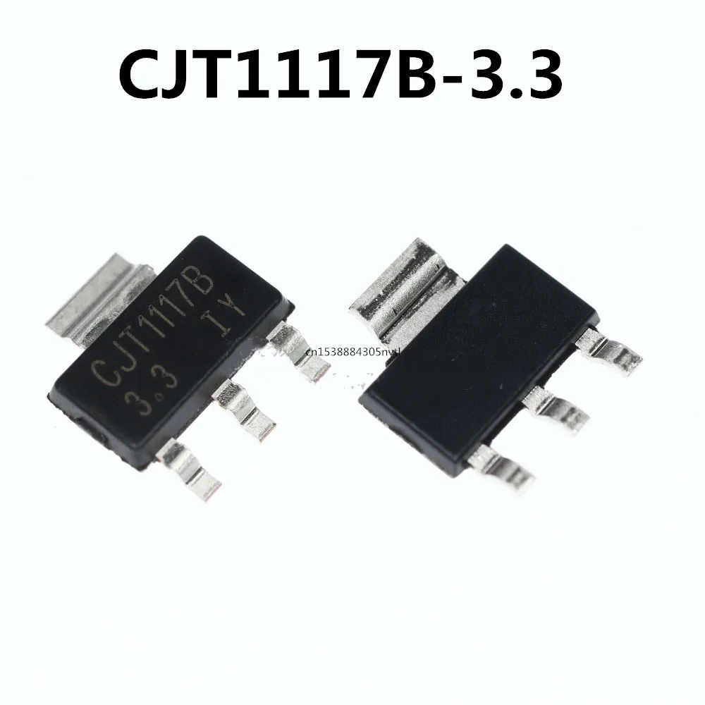 ต้นฉบับ20Pcs/CJT1117B-3.3 SOT-223 1A