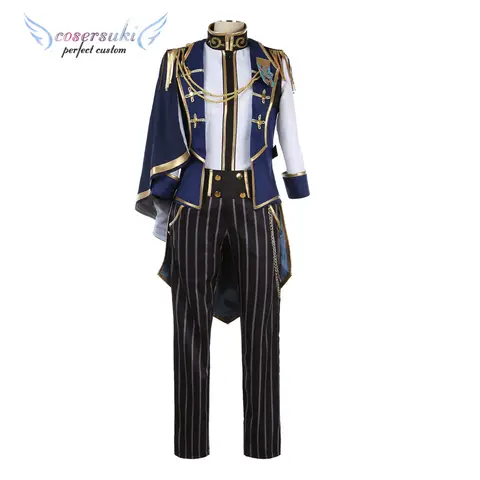 Ensemble Stjärnor Musik riddare Narukami Arashi Sena Izumi Sakuma Ritsu Tsukinaga Leo Suou Tsukasa Cosplay Kostym Carnival Outfit 10 best sales ritsu sakuma cosplay - №5