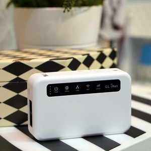 GL.iNet-Roteador Portátil Inteligente VPN, Wi-Fi, Sem Fio, Travel Hotspot, OpenWrt, 5000mAh Bateria, 4G LTE, Puli GL-XE300 10 principais vendas vpn para celular - №8