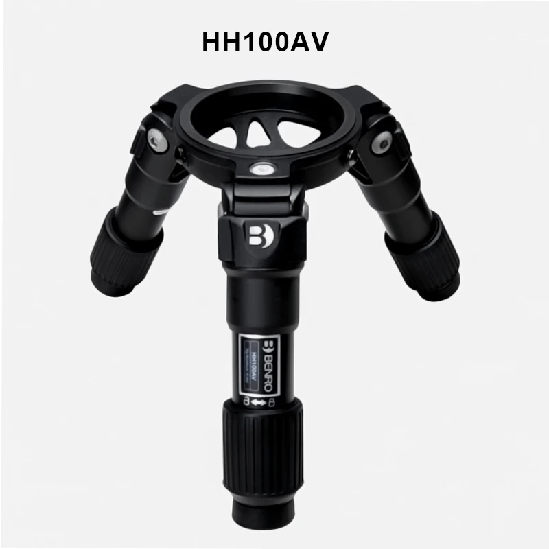 Benro Hi-Hat HH75AV HH100AV Video Tripod Professional Auminium Camera Tripods  Hi-Hat