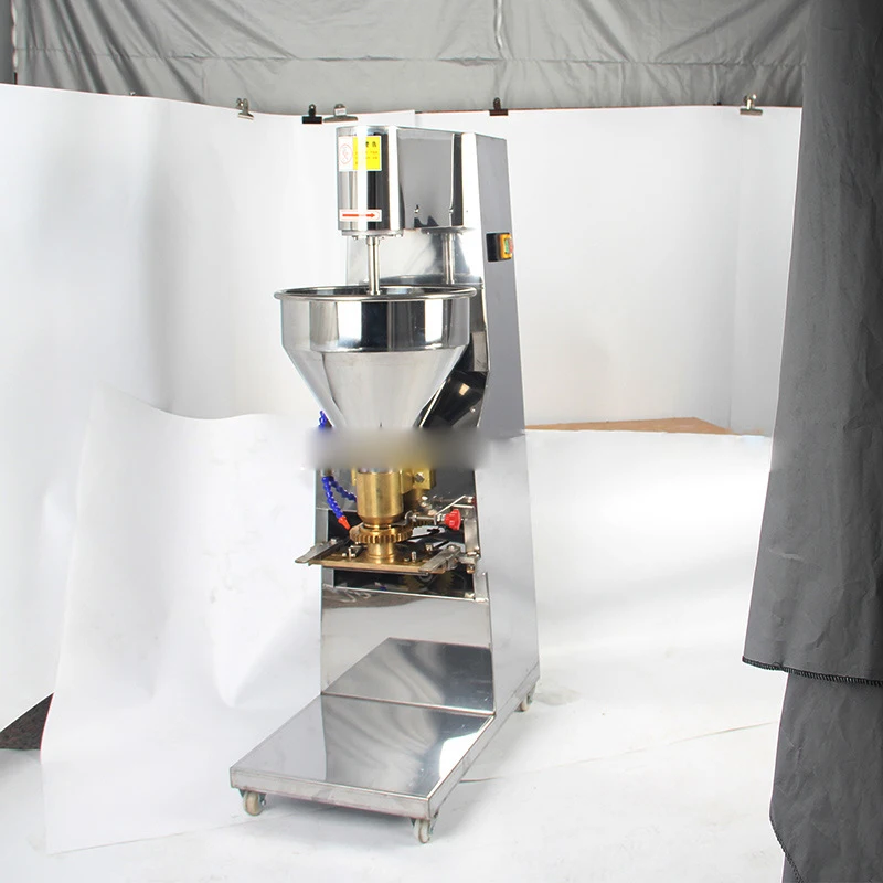 ماكينة تشكيل كرات اللحم الأوتوماتيكية التجارية 280 كجم/ساعة من الفولاذ المقاوم للصدأ تشكيل كرات اللحم البقري ماكينة تشكيل كرات السمك 220 فولت