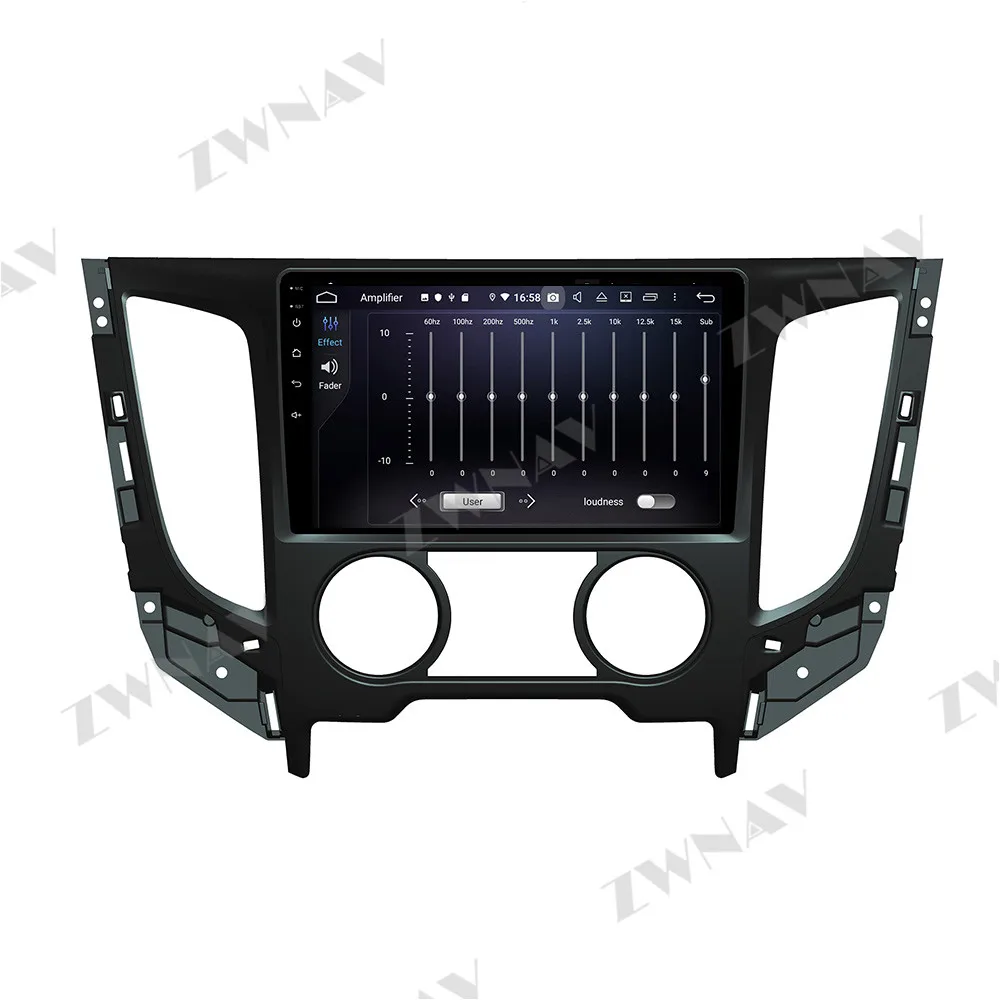 2 din Android 12.0 screen Car Multimedia player For Mitsubishi TRITON 2016-2019 Manual video wifi GPS navi head unit auto stereo