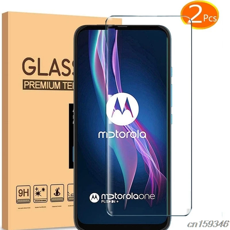 Tempered Glass For Motorola Moto One Fusion Plus / G Fast Screen Protector Moto E6s / E 2020 Protective Glass Film