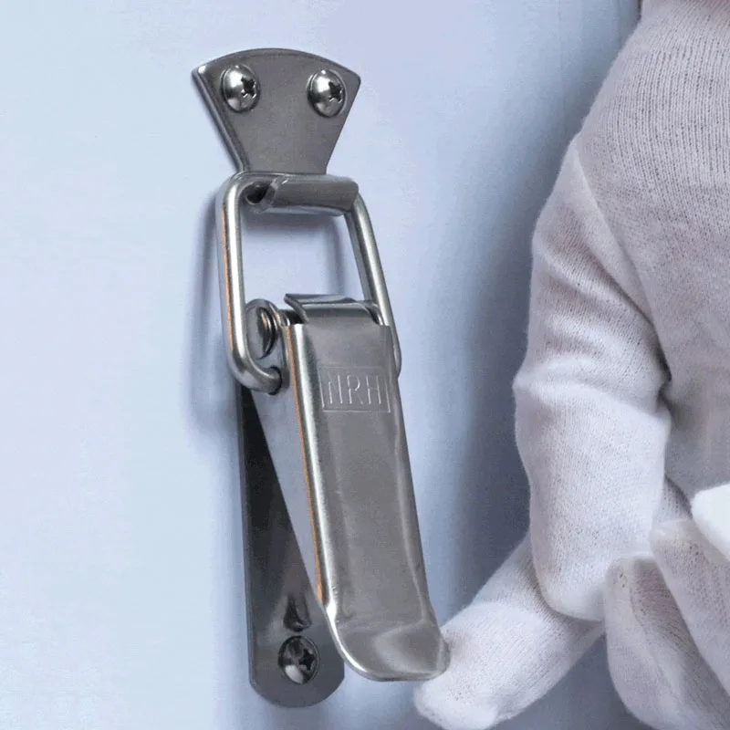 Air Box Hasp Bag Part Cabinet Lock Wooden Case Buckle Toolbox Safety Latch Machinery Instrument Equipment Fastener