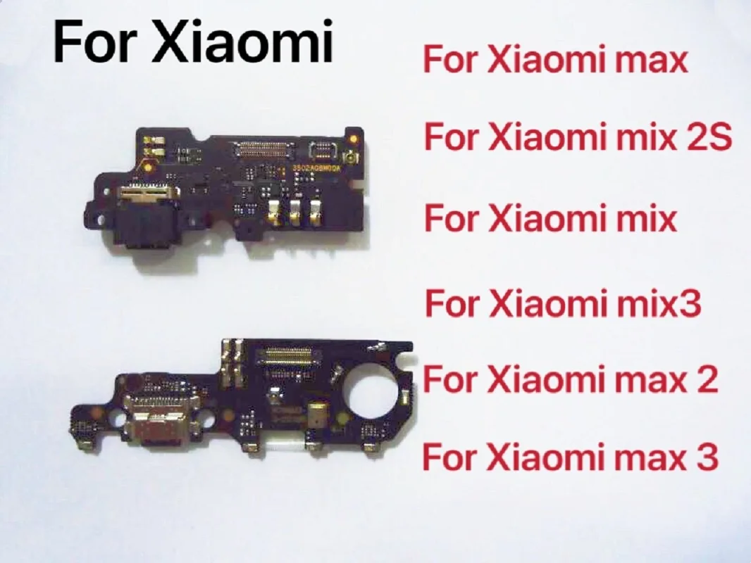 For Xiaomi Max max 2 Max 3 Mi Mix Mix 2S USB Plug Charge Port Board Dock Connector Flex Cable