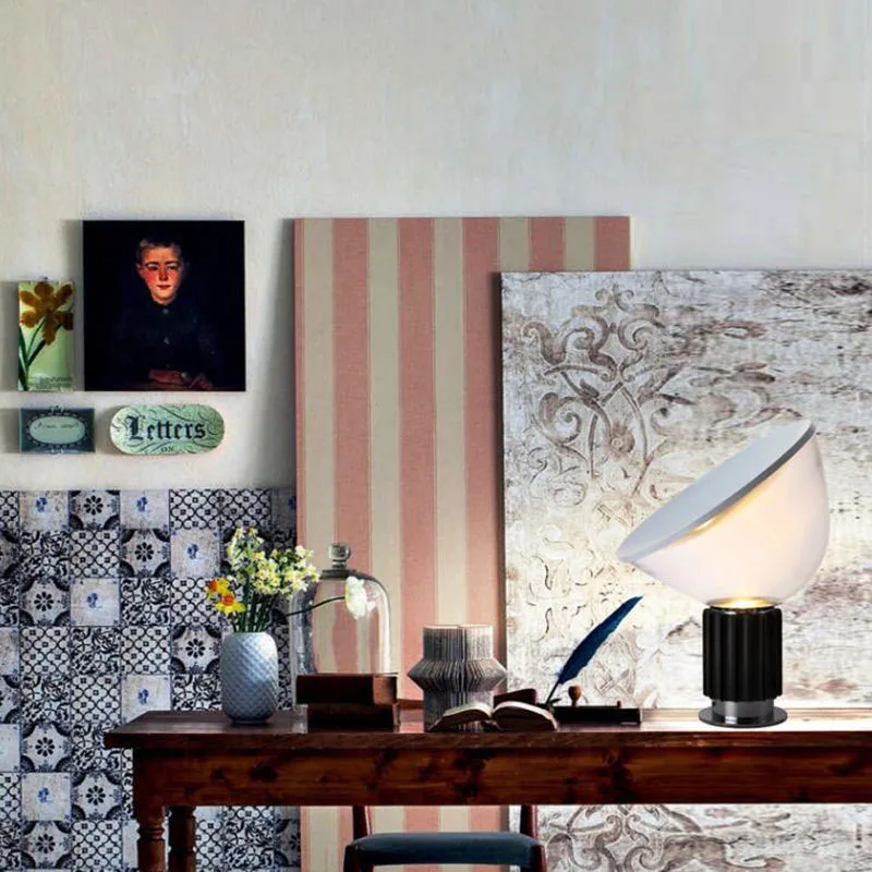 Nordic Modern Italian Creative Radar  LED Table Lamp Desk Lamp Lighting Bedside Lamp Lighting Book Bend