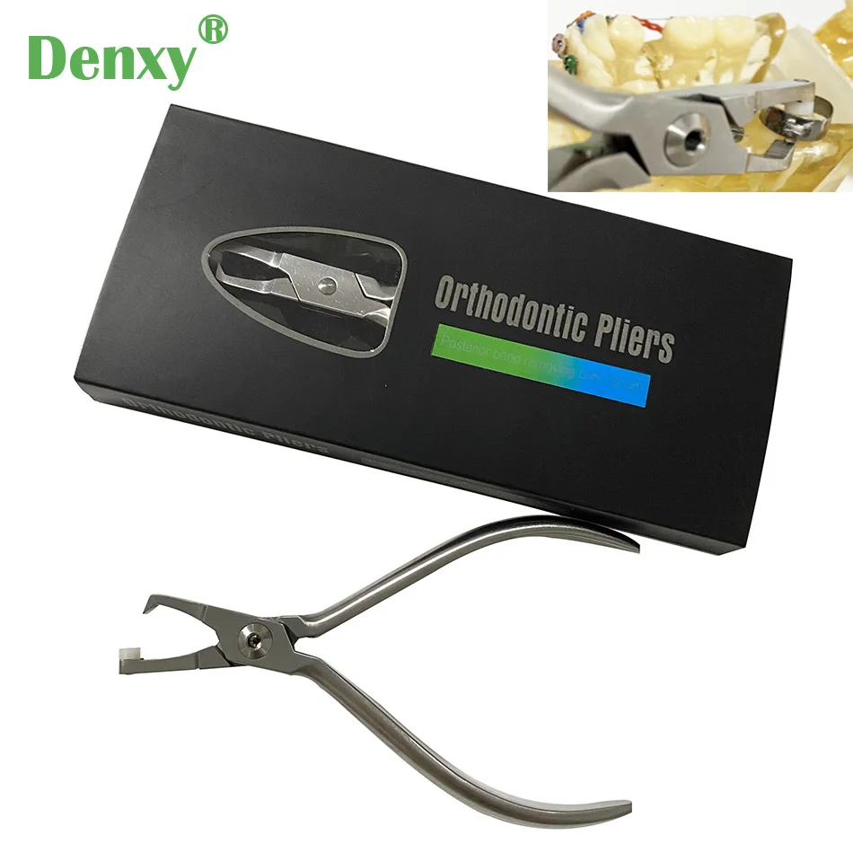 1pc dental Orthodontic Band Removing Pliers Short Posterior Band Removing Forceps Bracket Brace Remover Pliers High quality tool