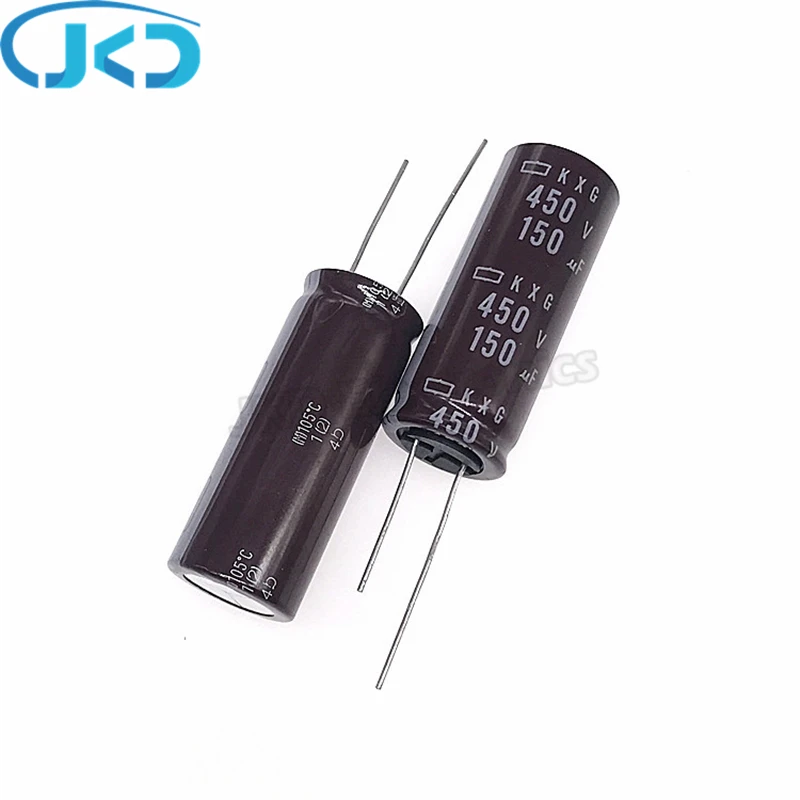 

10pcs Original 150uF 450V NCC KXG Series 18*45mm Long Life 450V150uF Aluminum Electrolytic capacitor NIPPON CHEMI-CON