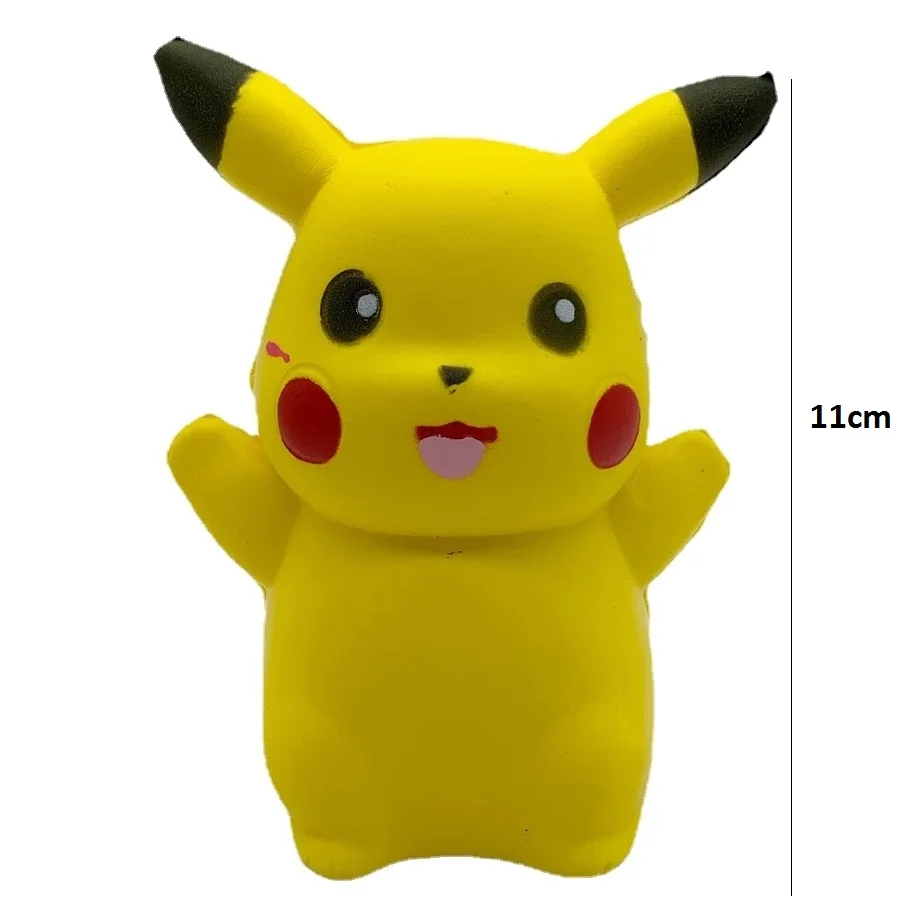 Pokemon Pikachu Squishy Anti stress Fidget Toys Kawaii Turtle Squishy Slow Rising Squish PU Figet Toy Kid Children Birthday Gift