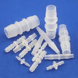 200~5pcs 1.6-15.8mm PP Plastic Pipe Connector Aquarium Air Pump Tube Fittings Garden Irrigation Hose Straight Connector