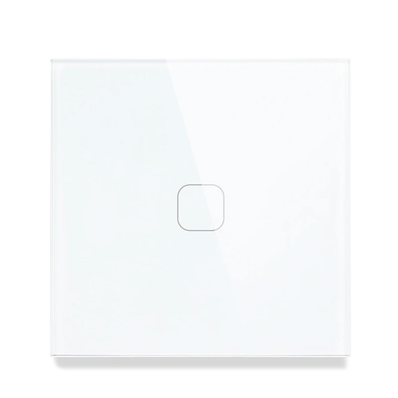 EsooLi Wall Touch Sensor Switch,EU/UK  Standard Light Switch,Crystal Glass Switch Power,1/2/3 Gang 1 Way,AC220,Light Wall Touch