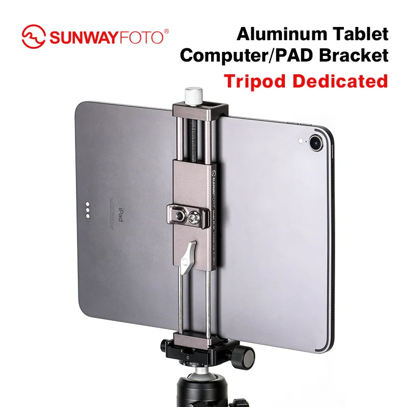 

SUNWAYFOTO PC-01Tripod Tablet PCBracket Accessories Professional Desk Stand Professional Tripod Ballhead Phone Holder Bracket