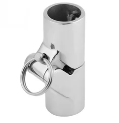 ISURE MARINE Stainless Steel Folding Swivel Coupling Tube Pipe Connector Boat Hardware Fitting