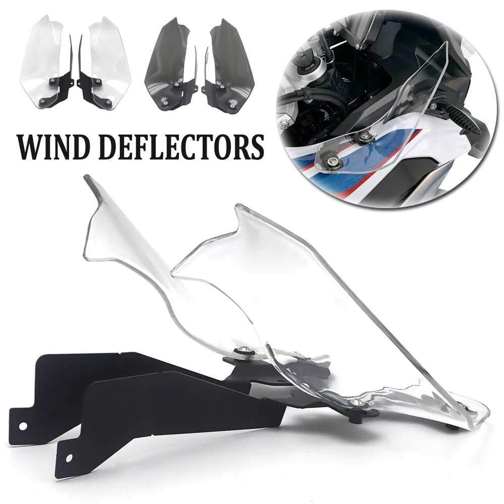 ใหม่สำหรับ BMW F750GS F850GS 2018 2019 2020 2021รถจักรยานยนต์ Wind Deflector คู่กระจก Handguard ฝาครอบแผงด้านข้าง F 750 850 GS